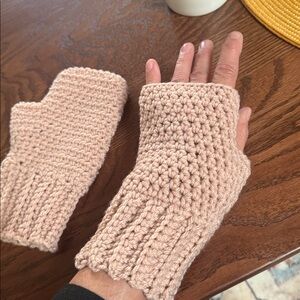 Crochet Fingerless Gloves